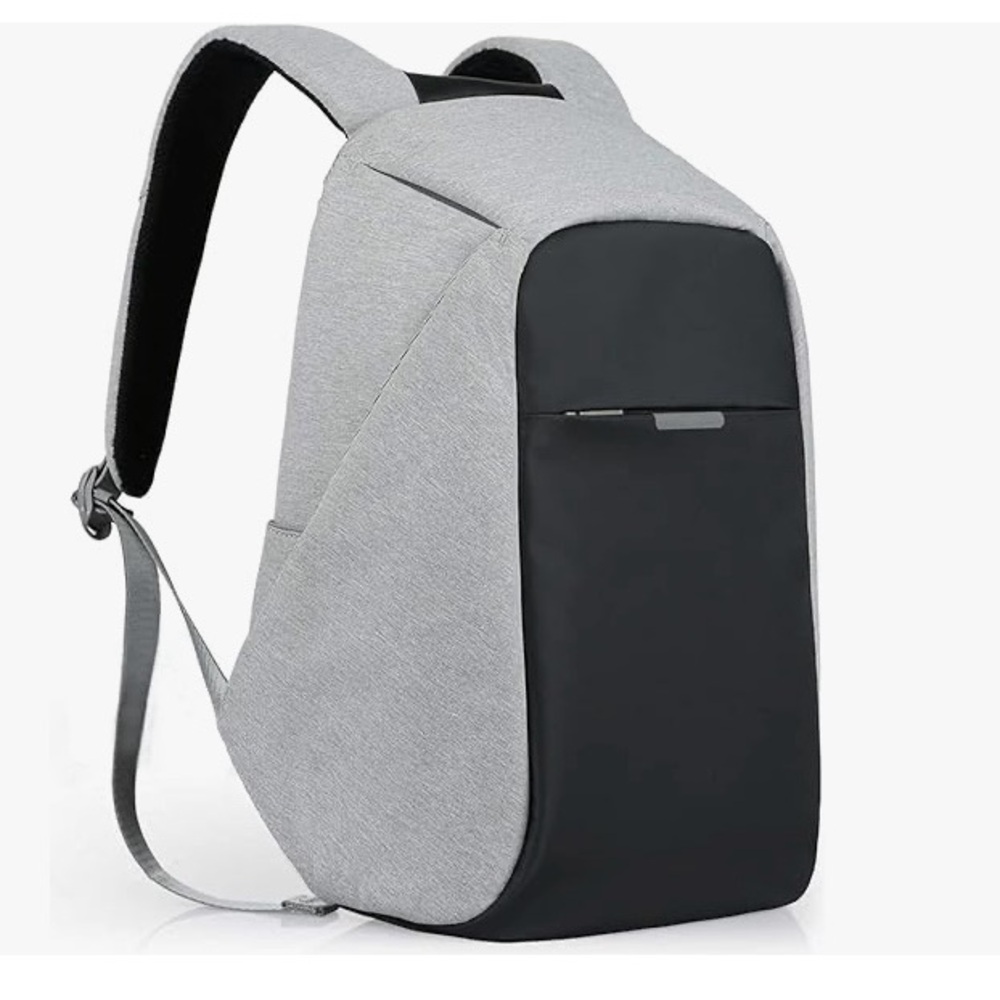 OSCAURT Anti Theft Backpack 15.6” Laptop Travel w/hidden zipper, USB, waterproof